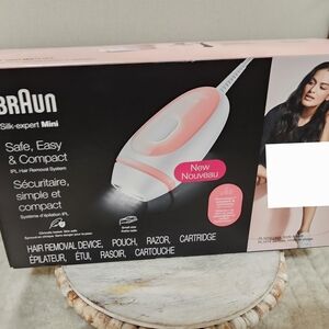 Braun Silk-expert Mini IPL Hair Removal Device - Pink